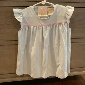 TBBC pale blue with pink piping BNWT